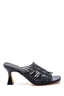 Women's Casual Heeled Slippers | Derimod