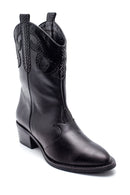 Kadın Topuklu Kovboy Bot | Derimod