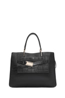 Women's Black Long Strap Classic Handbag | Derimod
