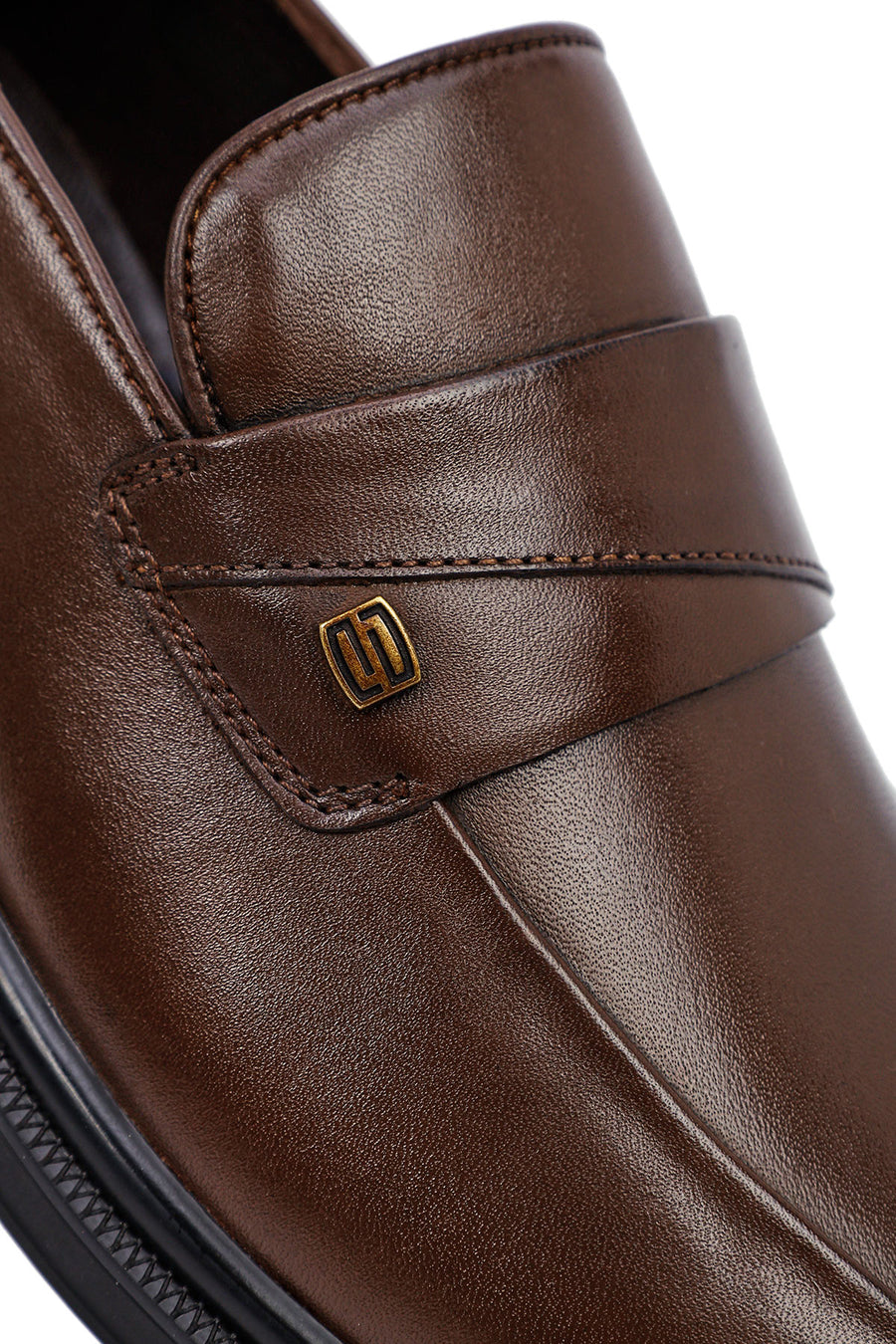 Male Brown Leather Classic Loafer