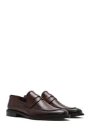 Men's Brown Leather Classic Loafer | Derimod