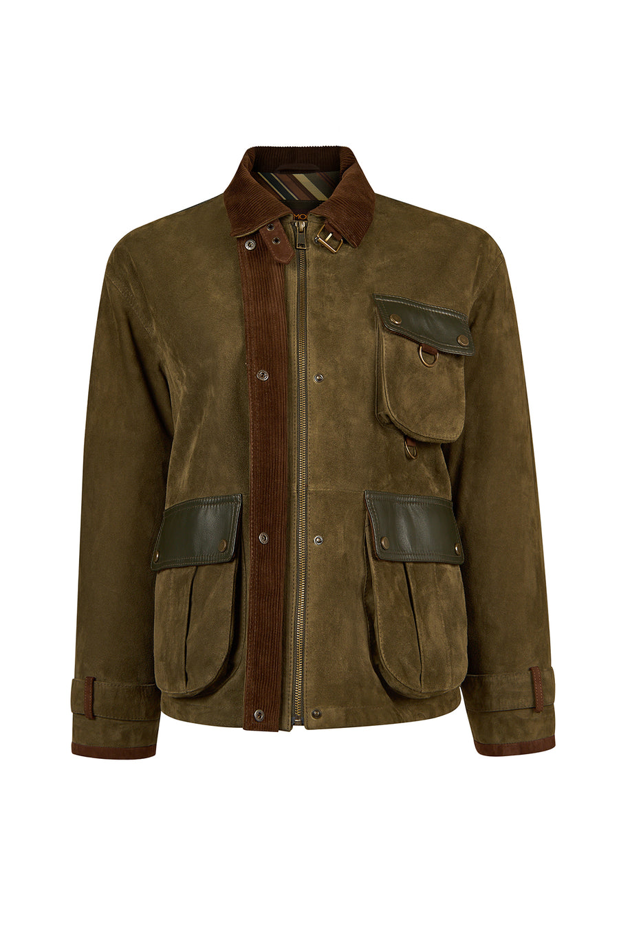 Liberty Woman Khaki Suede Jacket