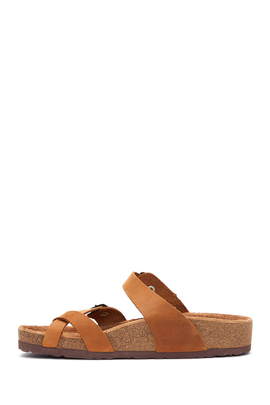 Women's Leather Flip Flops