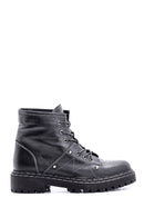 Women's Lace-up Leather Boots | Derimod