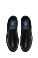 Erkek Siyah Deri Konfor Loafer | Derimod