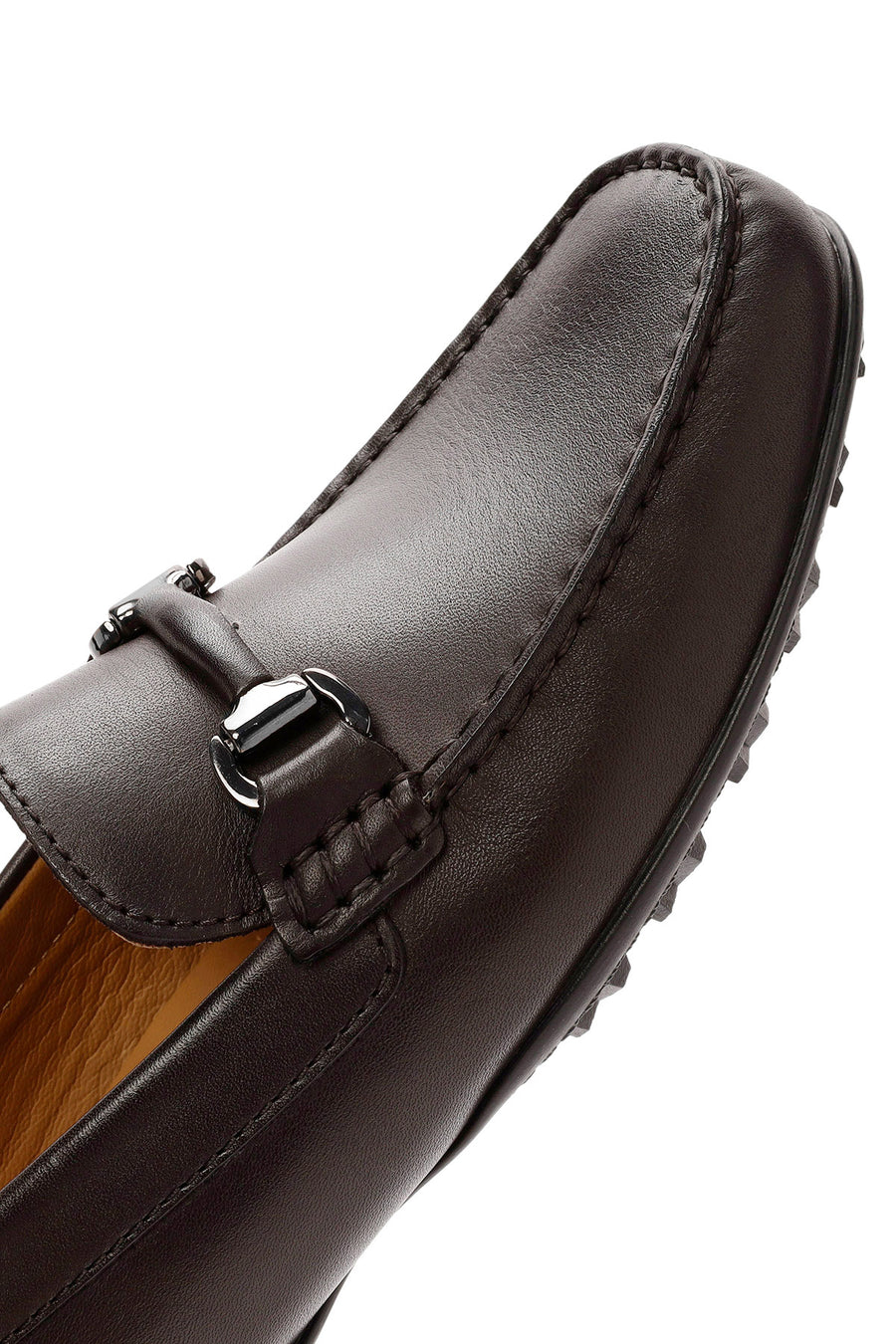 Geox Erkek Kahverengi Kosmopolis Deri Casual Loafer