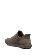 Geox Men Mink U Nebula 2.0 Plus Lace-Up Suede Leather Casual Shoes | Derimod
