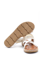 Women's Embroidered Sandals | Derimod