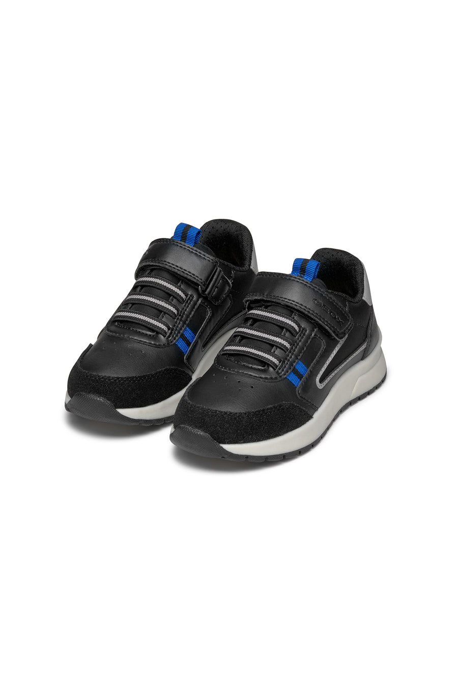 Geox Boy Black Spherica Lace-Up Sneaker