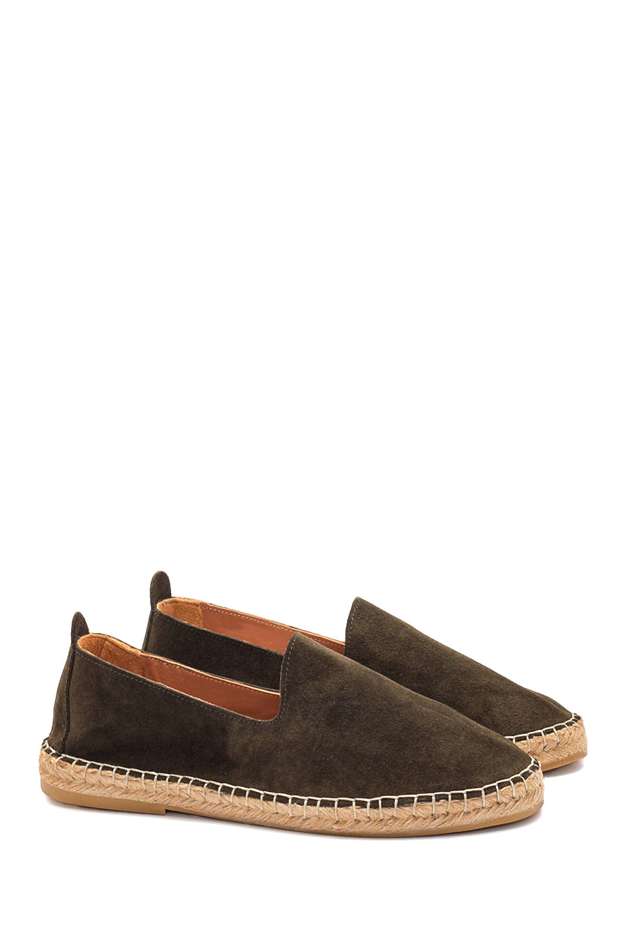 Men's Leather Suede Espadrilles