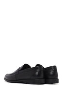 Erkek Siyah Deri Klasik Loafer | Derimod
