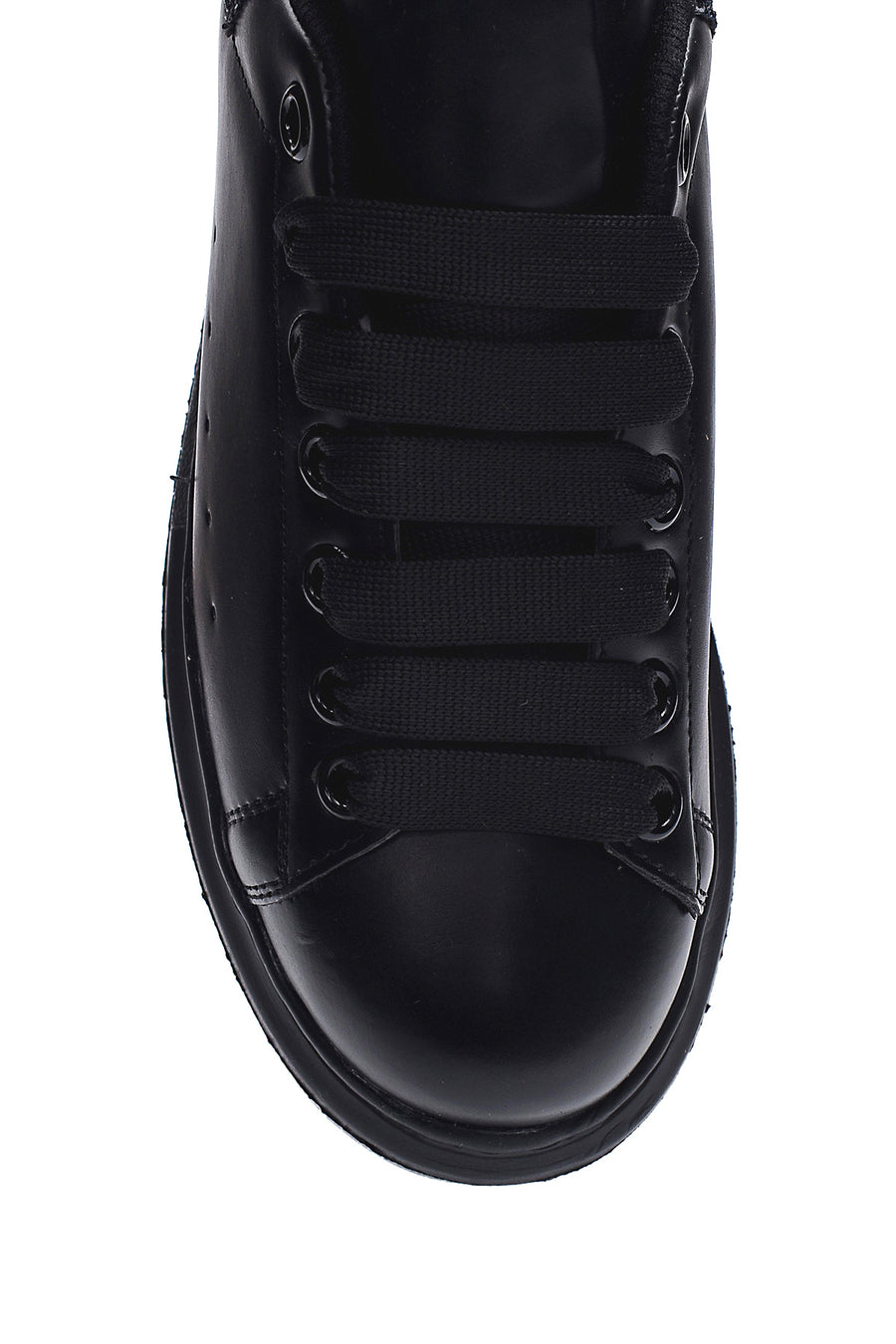 Women's Black Thick Soled Sneaker