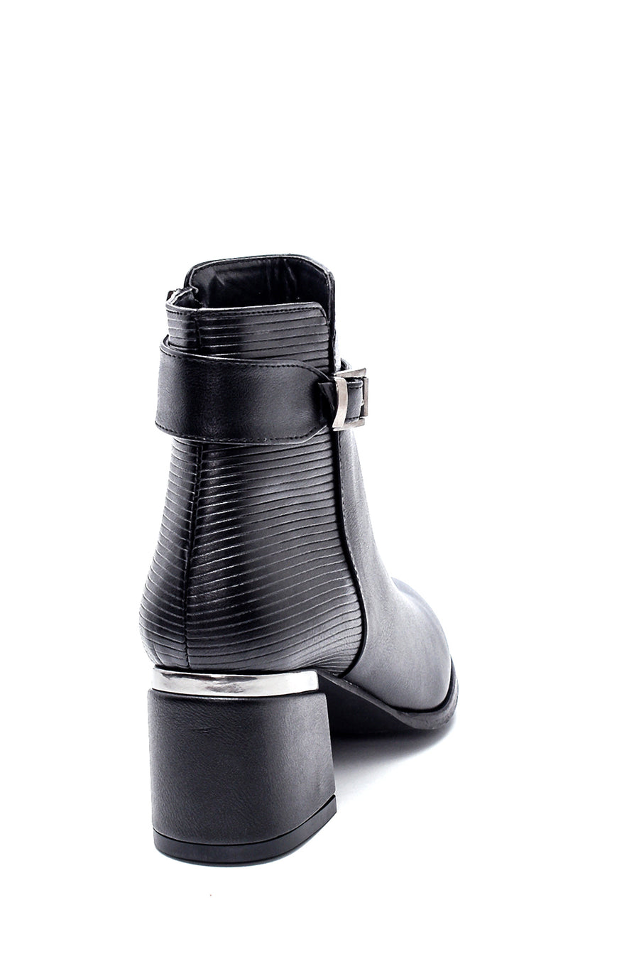 Kadın Fermuarlı Topuklu Bot