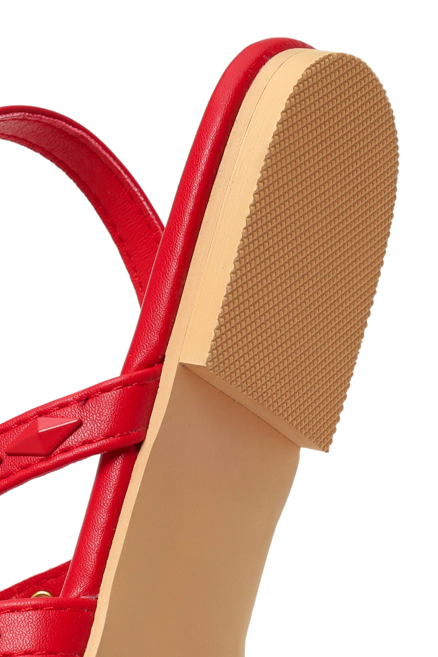 Woman Red Flip-Flop Sandals