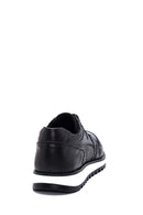 Men's Leather Patterned Sneaker | Derimod