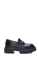 Kadın Deri Casual Kalın Taban Loafer | Derimod