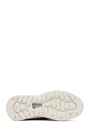 Men's Mink Lace-Up Nubuck Leather Sneaker | Derimod