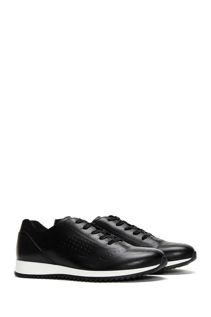 Men's Leather Printed Sneaker