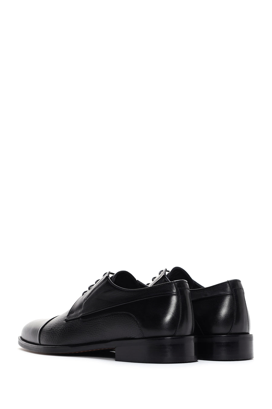 Men's Black Leather Classic Shoes