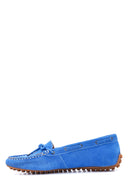 Women's Leather Suede Loafer | Derimod