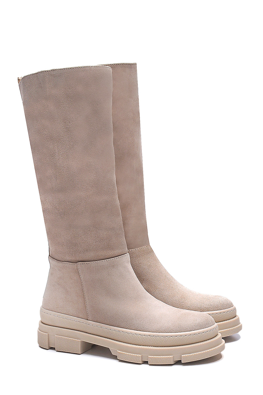 Women's Leather Suede Boots
