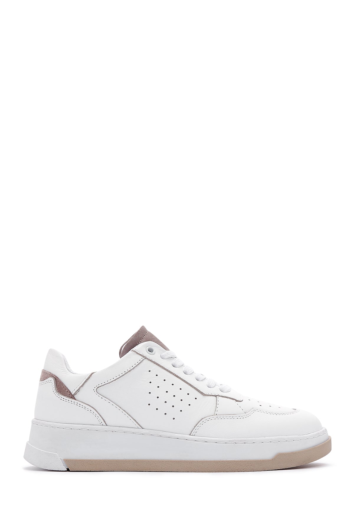 Kadın Beyaz Deri Sneaker 23SFD500118 | Derimod