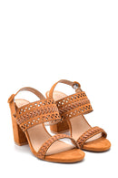 Women's Braided Heeled Sandals | Derimod