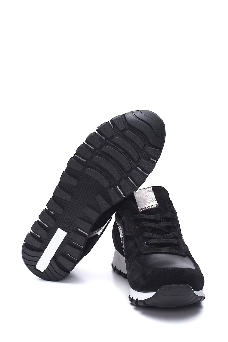 Kadın Metalik Detaylı Sneaker