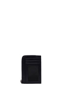Male Black Leather Cardholder | Derimod