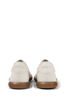 Camper Women's White Pelotas Soller Lace-up Leather Casual Sneaker | Derimod