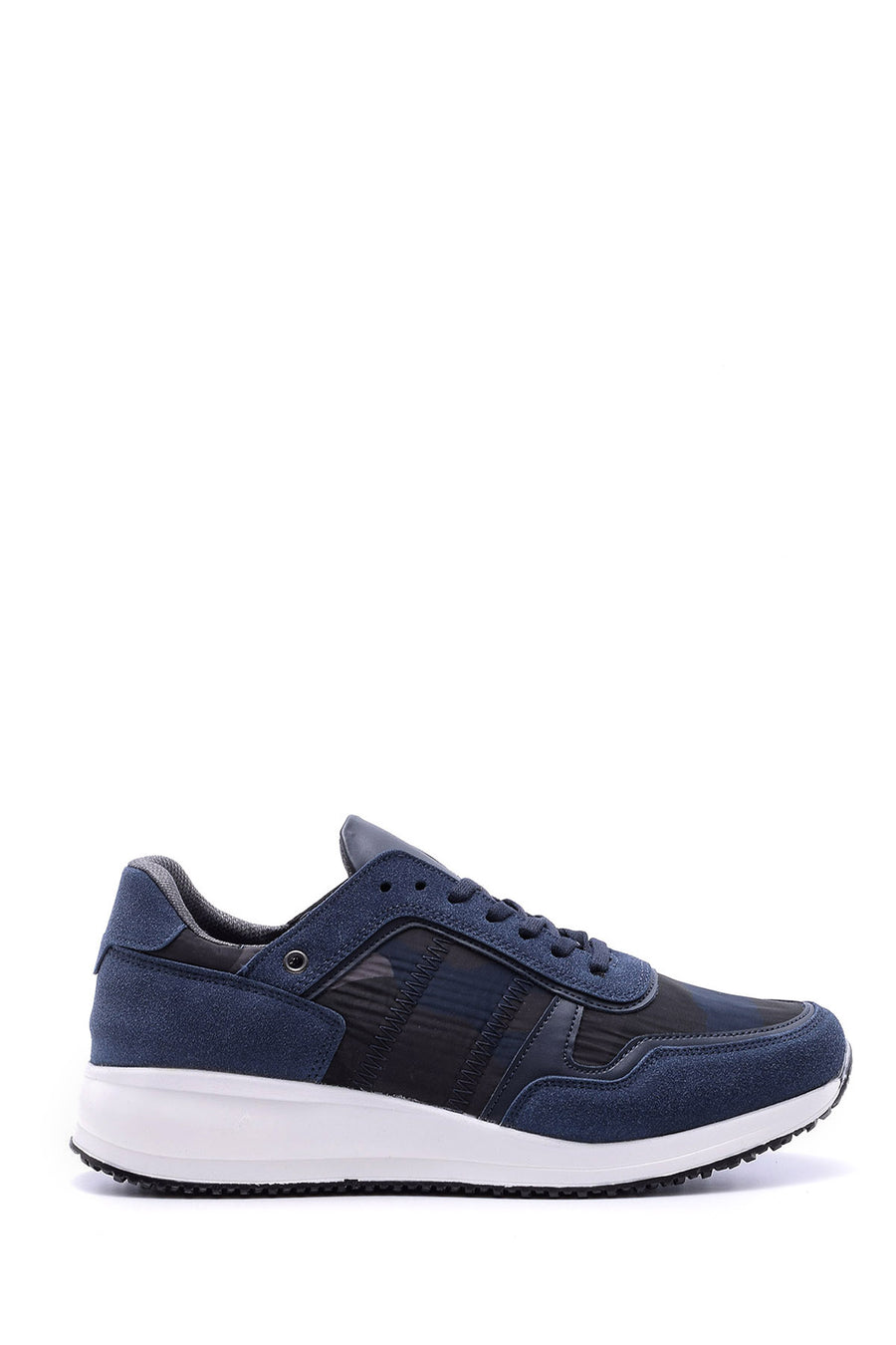 Erkek Yüksek Tabanlı Deri Sneaker 19SFD352014 | Derimod