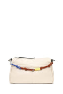 Woman Cream Charm Crossbody Bag | Derimod