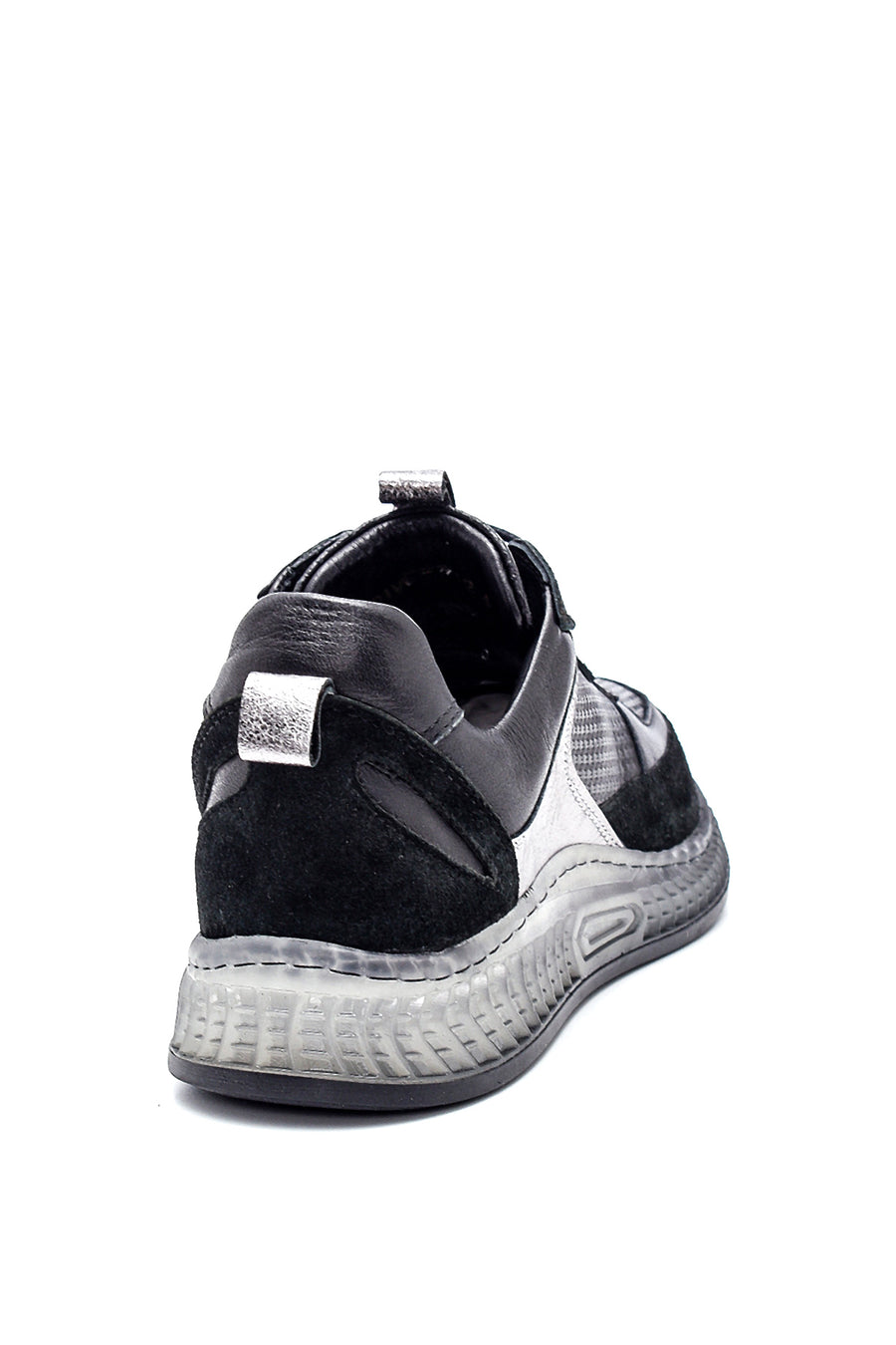 Kadın Deri Metal Detaylı Sneaker