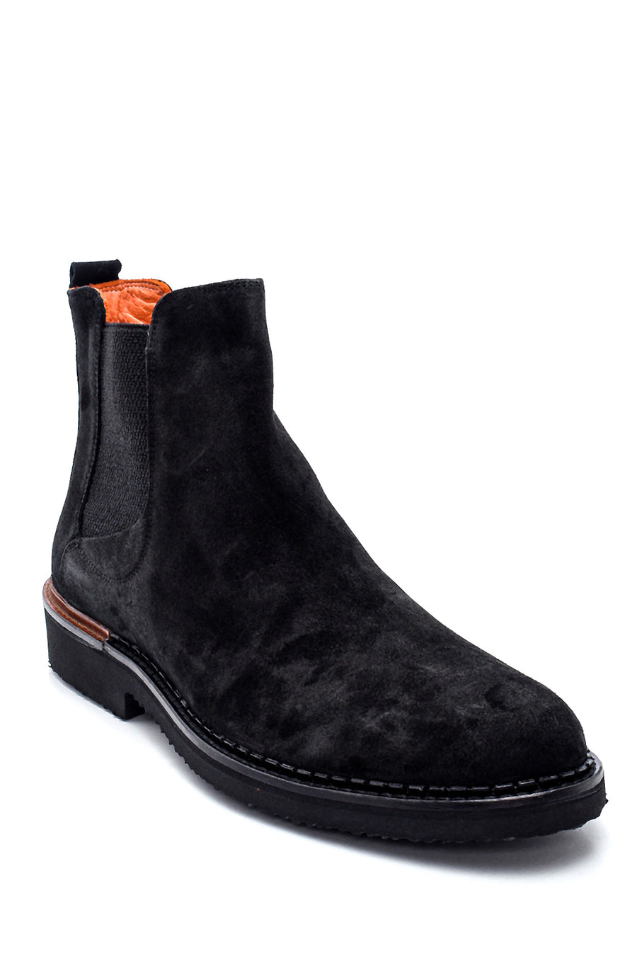 Men's Suede Leather Chelsea Boots