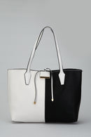 Black-White Women's Shoulder Bag | Derimod