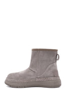 Women's Mink Suede Leather Boots | Derimod