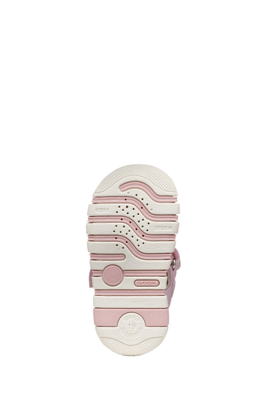 Geox Baby Girl Pink B Sandal Iupidoo A - Synth + Mesh Strappy Fabric Sandal