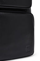 Men's Black Leather Backpack | Derimod