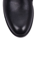 Women's Tape Detailed Leather Boots | Derimod