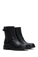 Women's Black Leather Boots | Derimod