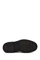 Male Mink Thick-Soled Suede Casual Chelsea Boots | Derimod
