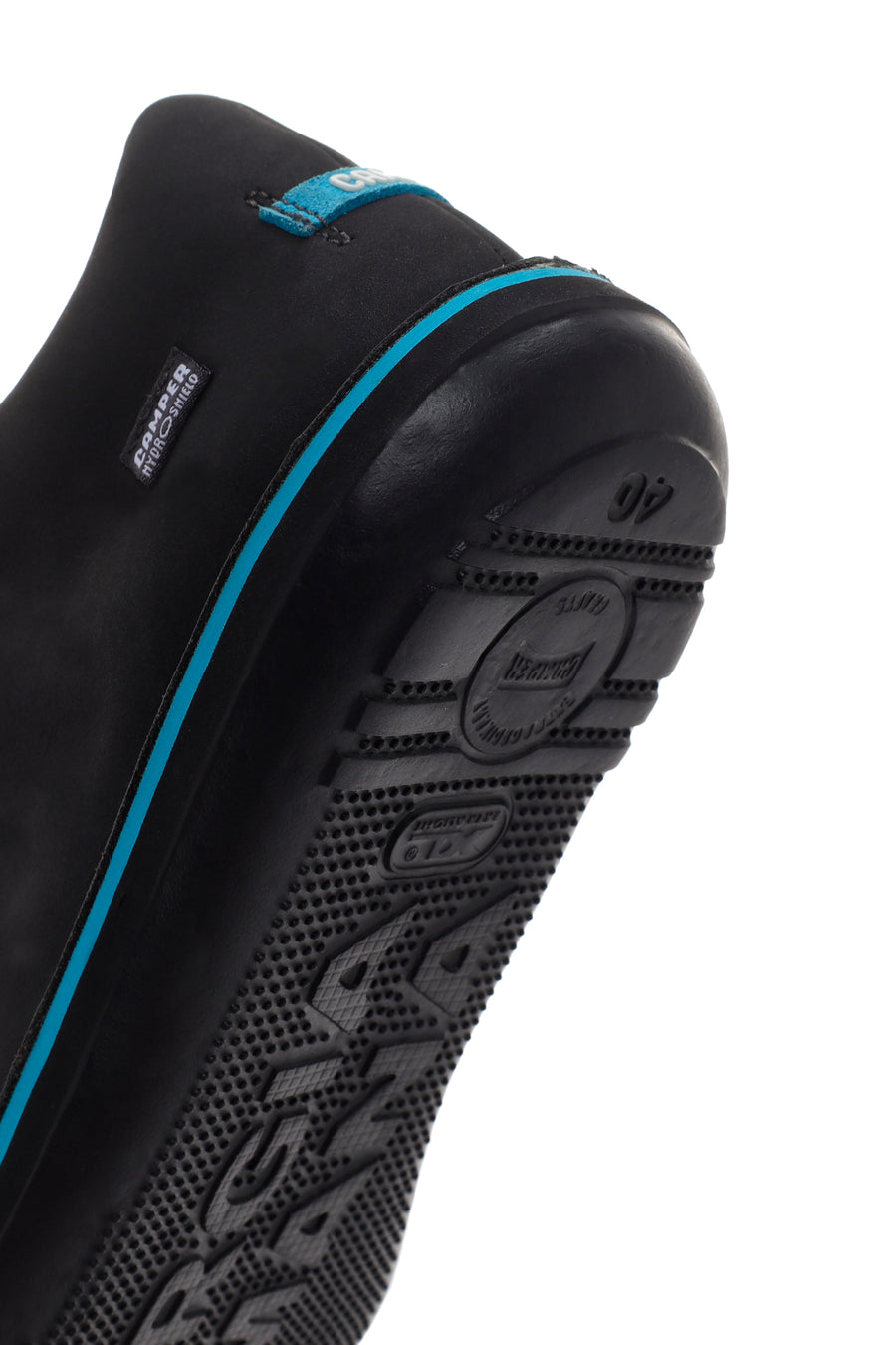 Camper Erkek Koyu Gri Beetle Hydroshield Deri Spor Ayakkabı