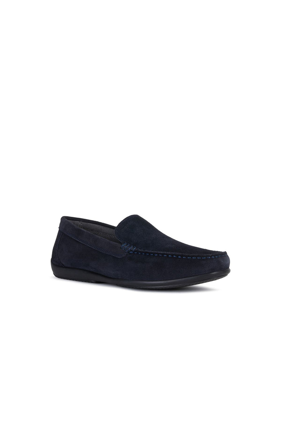 Geox Erkek Lacivert Ascanio Süet Deri Casual Loafer