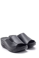 Women's High Soled Slippers | Derimod