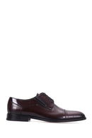 Crocodile Patterned Men's Leather Shoes | Derimod