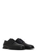 Male Black Lace-Up Leather Casual Shoes | Derimod