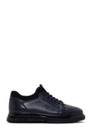 
Men's Navy Thick Sole Lace-Up Leather Casual Shoes
 | Derimod