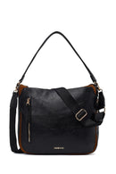 Woman Black Long-Strap Shoulder Bag | Derimod