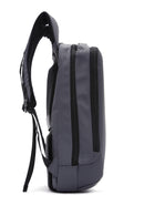 D-Pack Unisex Gri Teknolojik Kumaş Hardcase Sırt Çantası | Derimod