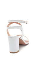 Women's Thick Heeled Leather Sandals | Derimod
